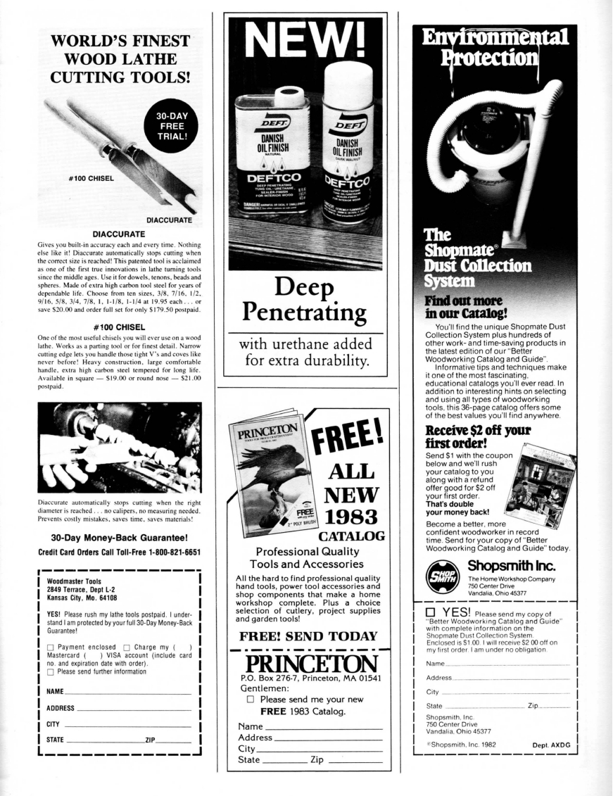 woodworker journal 1982年第5期