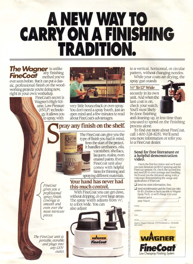 woodworker journal 1992年第2期