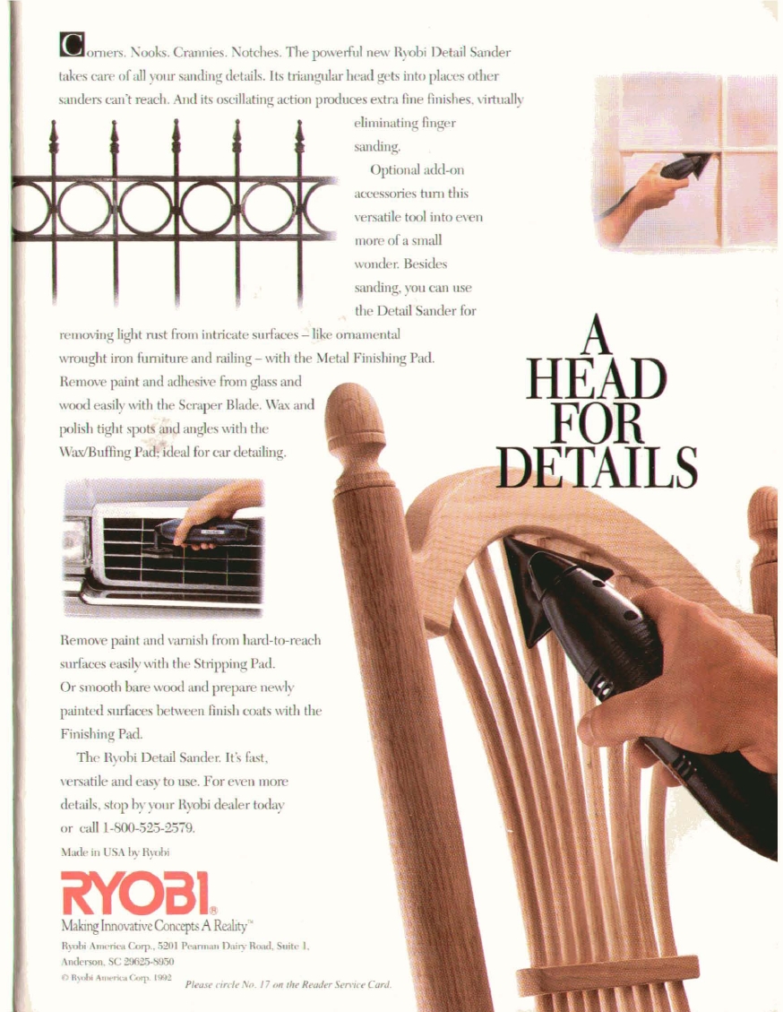 woodworker journal 1992年第6期