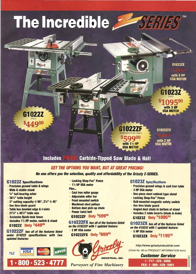 woodworker journal 1998年第6期