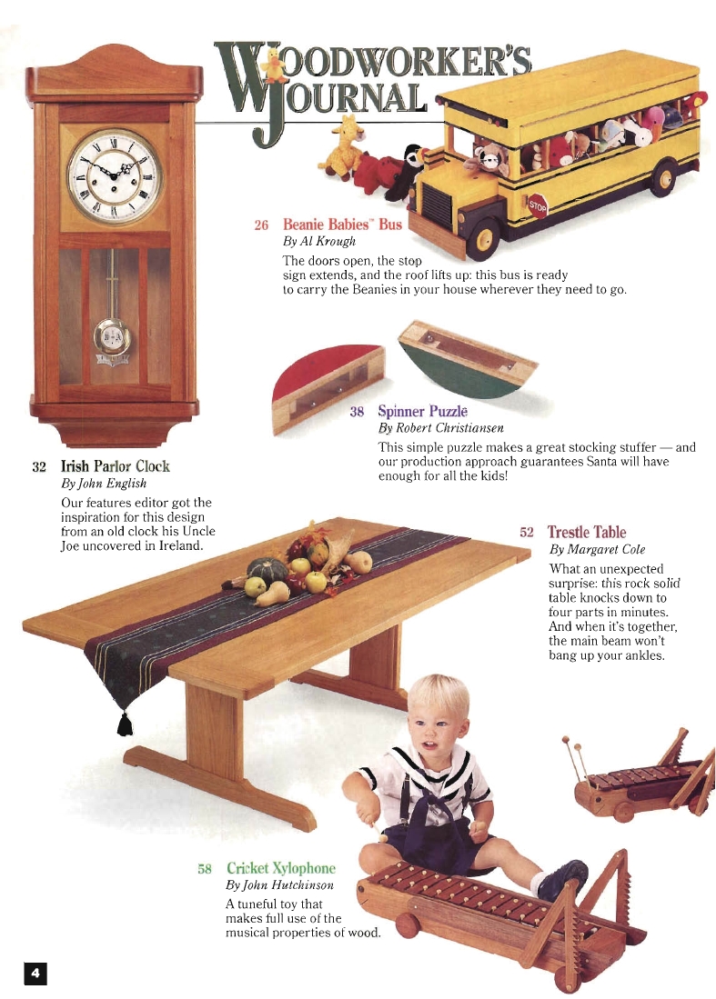 woodworker journal 1998年第6期