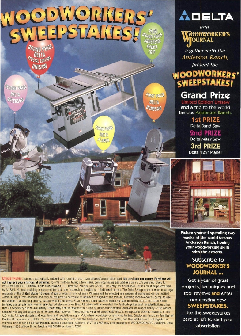 woodworker journal 2000年第3期