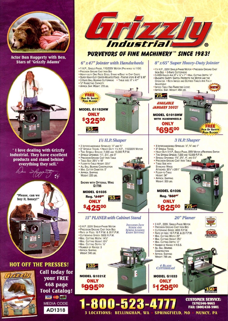 woodworker journal 2002年第2期