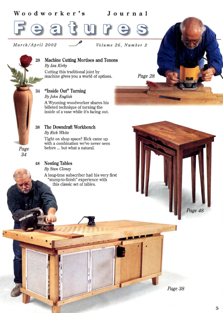 woodworker journal 2002年第2期