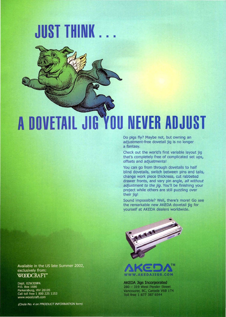 woodworker journal 2002年第5期