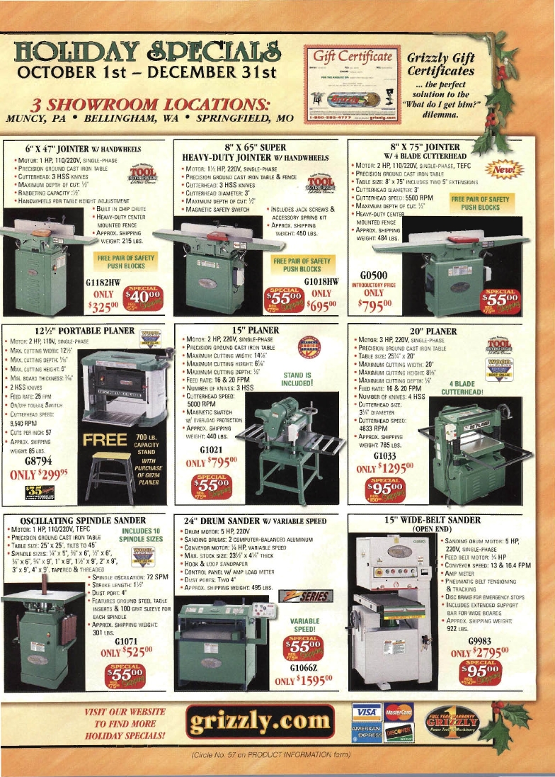 woodworker journal 2003年第6期