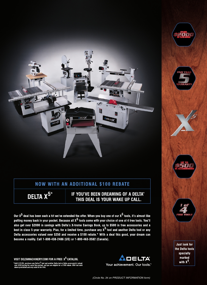 woodworker journal 2005年第1期