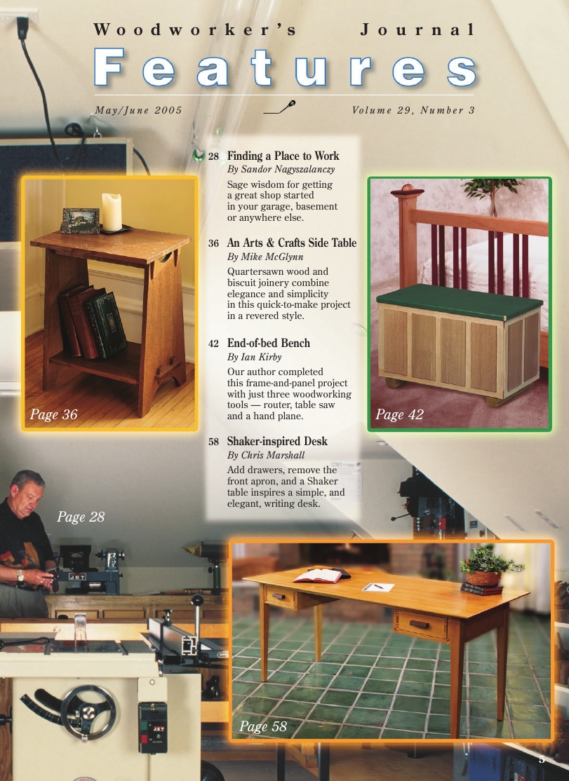 woodworker journal 2005年第3期