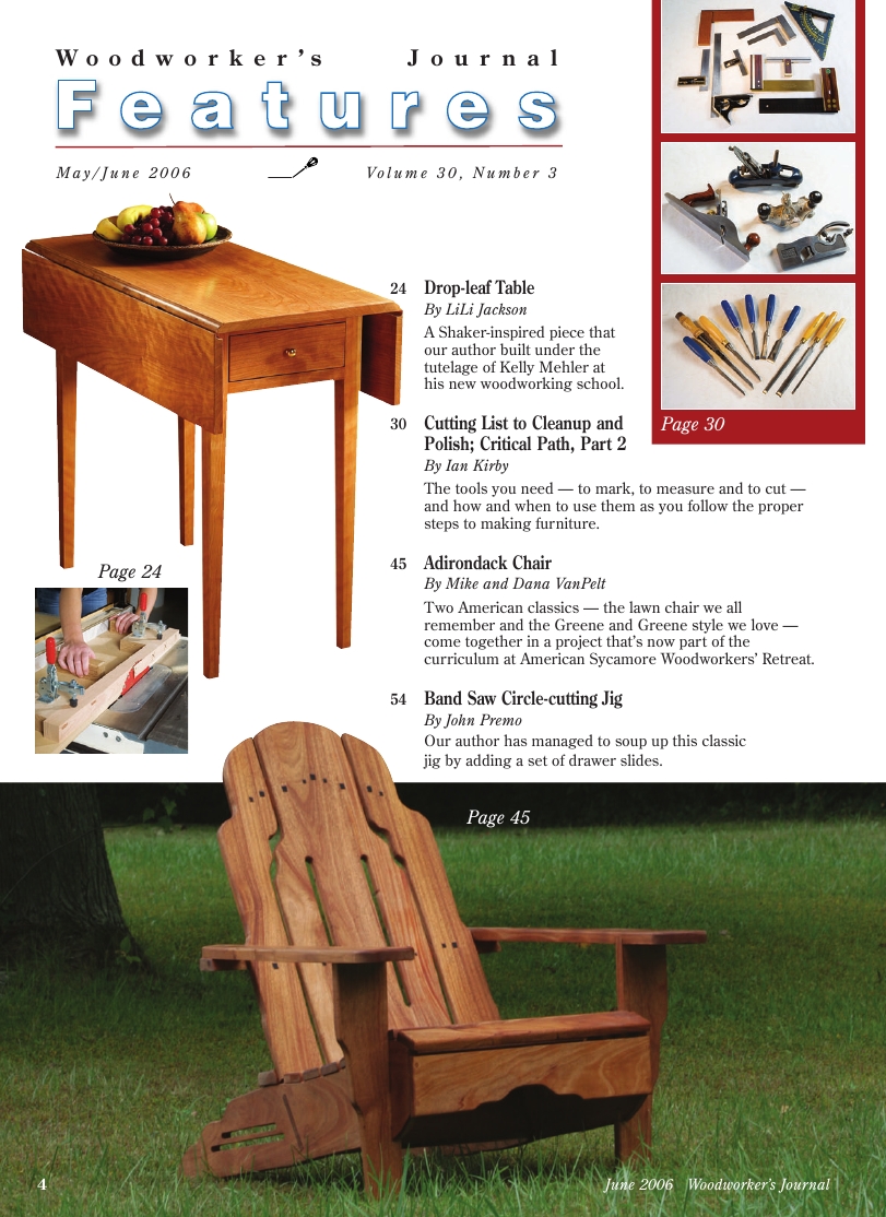 woodworker journal 2006年第3期