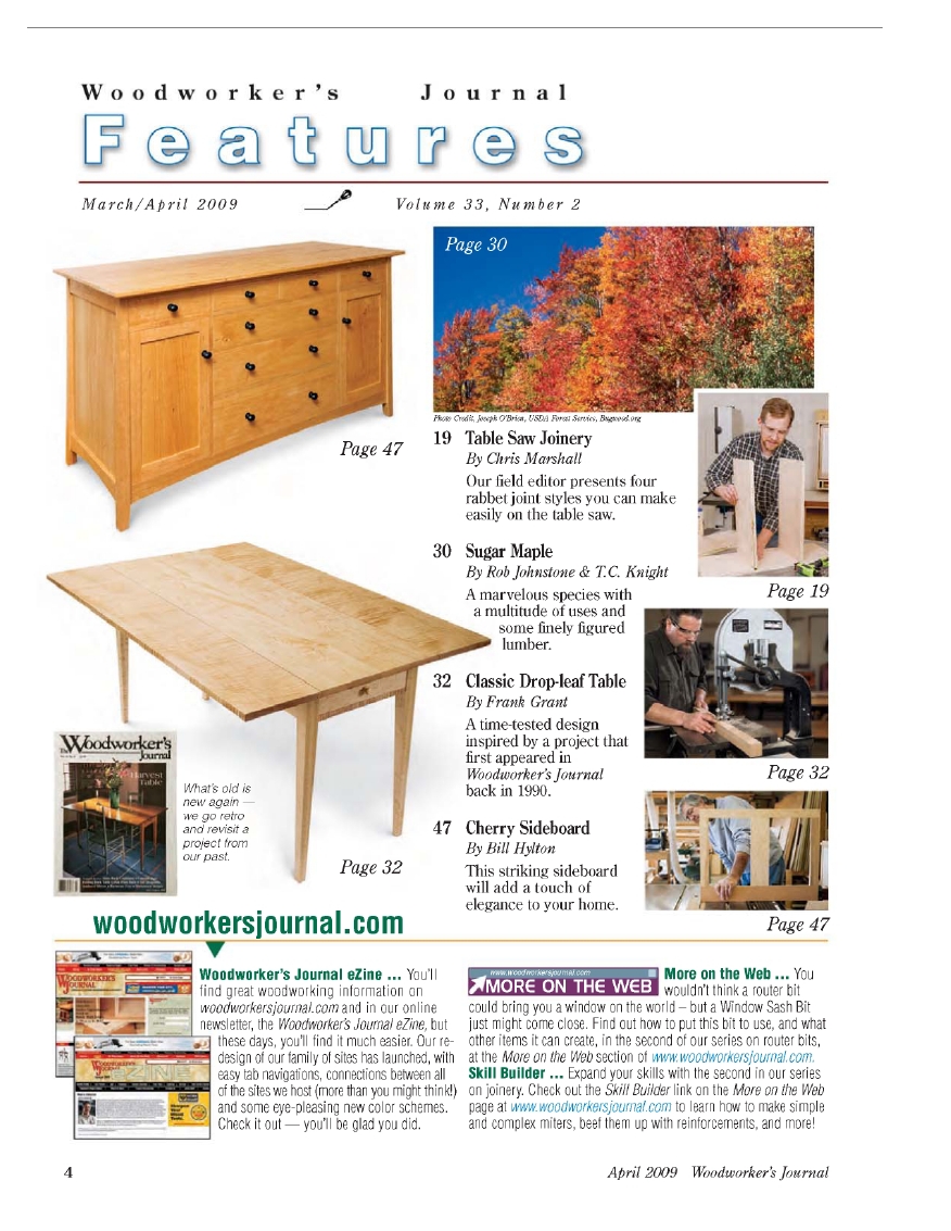 woodworker journal 2009年第2期