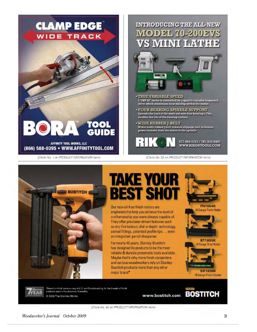 woodworker journal 2009年第5期
