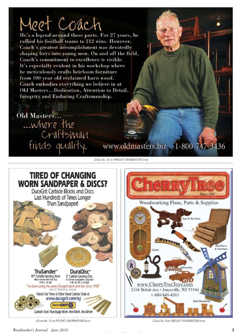woodworker journal 2010年第3期