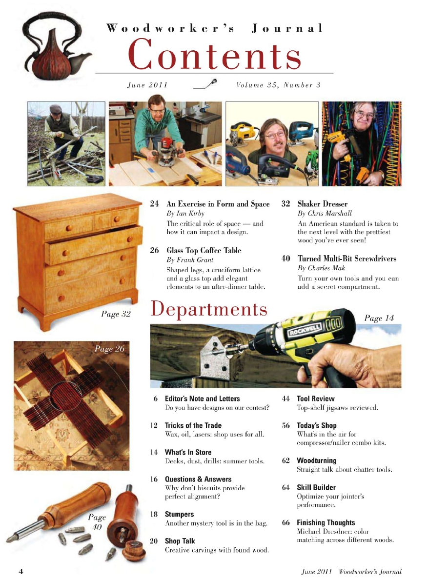 woodworker journal 2011年第3期