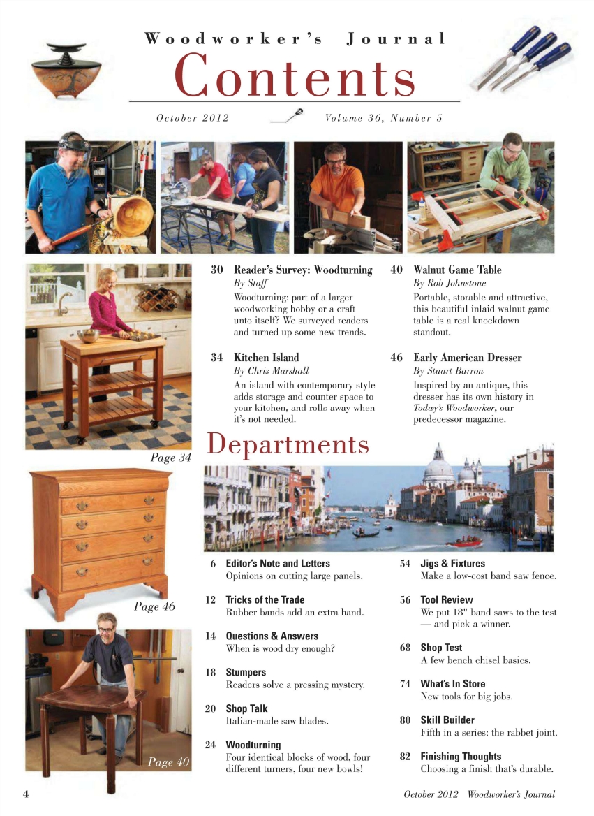 woodworker journal 2012年第5期