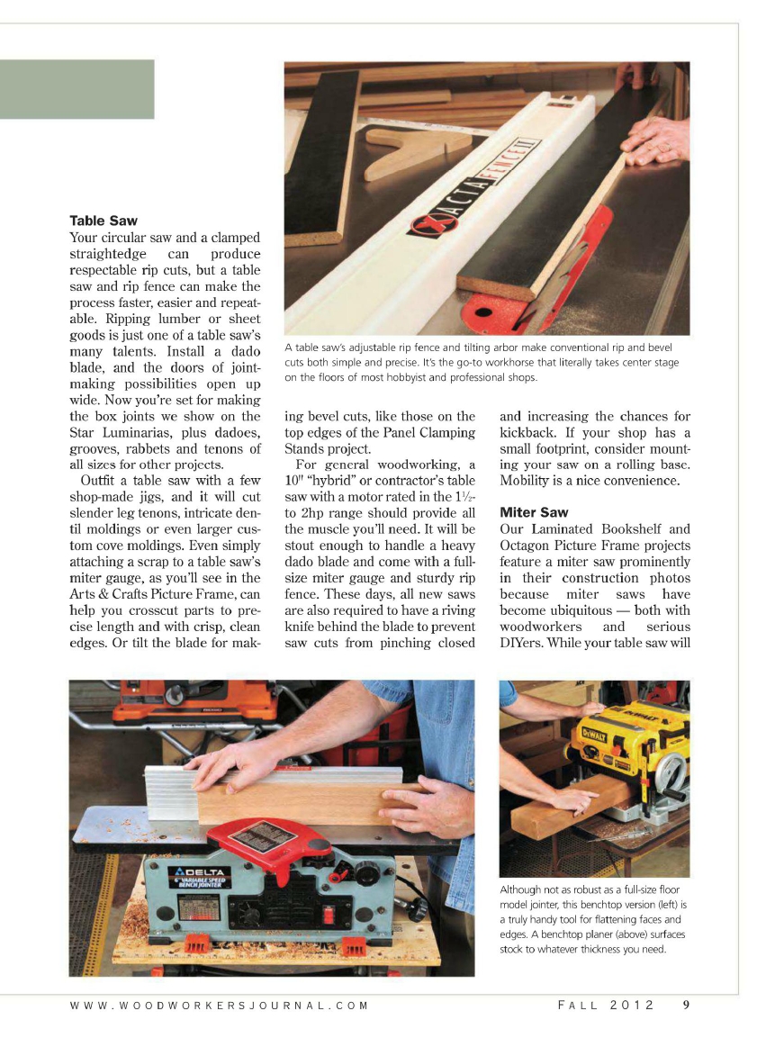 woodworker journal 2012年第fall期