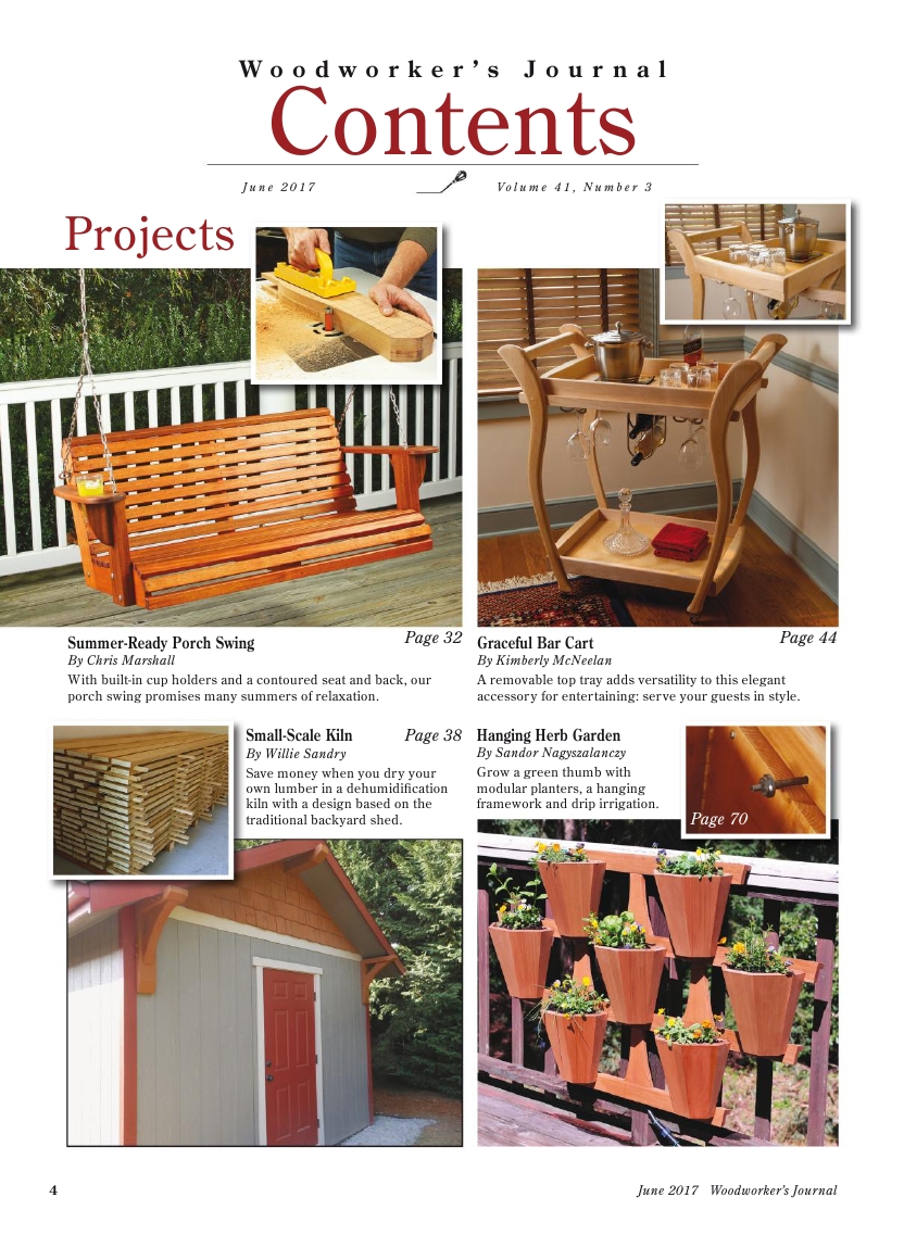 woodworker journal 2017年第3期