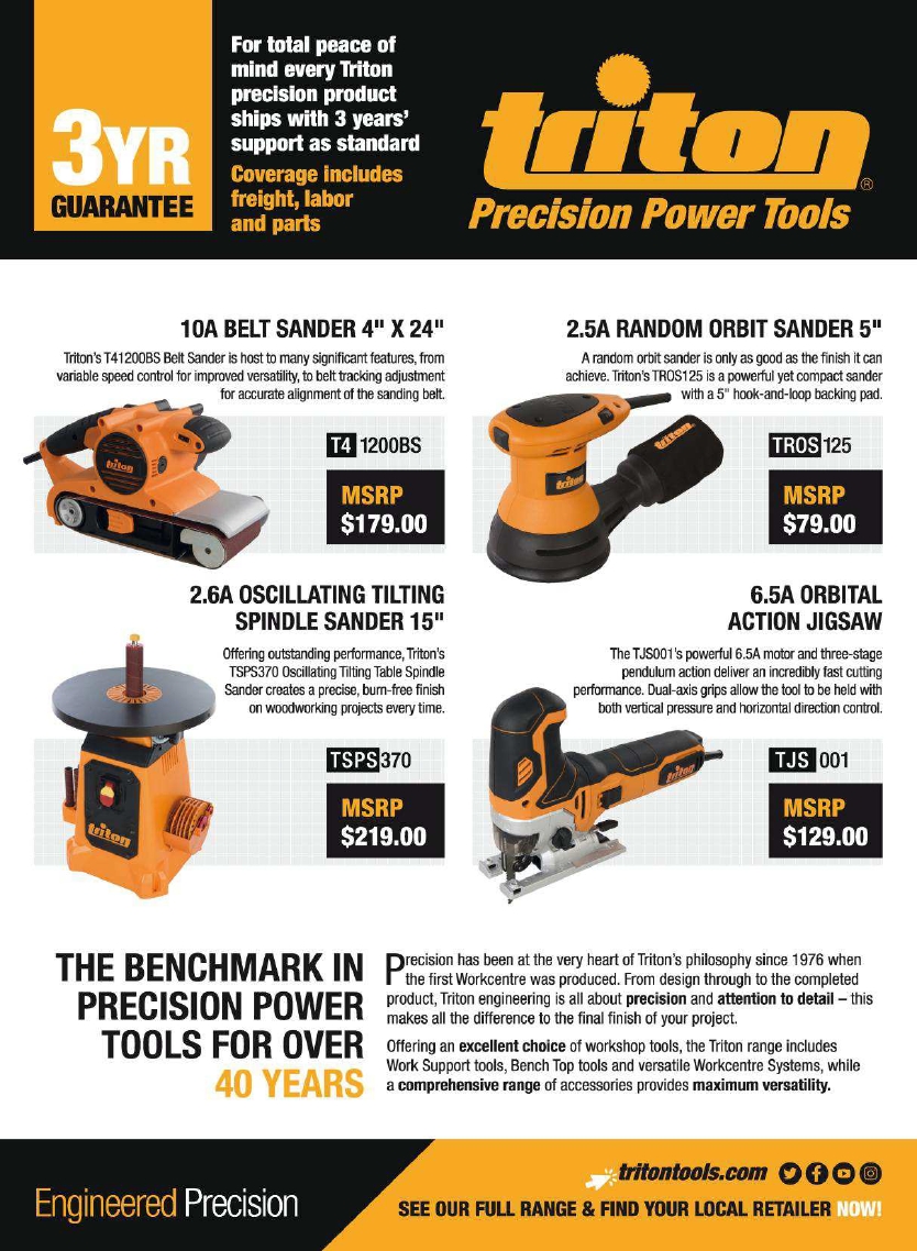 woodworker journal 2018年第4期