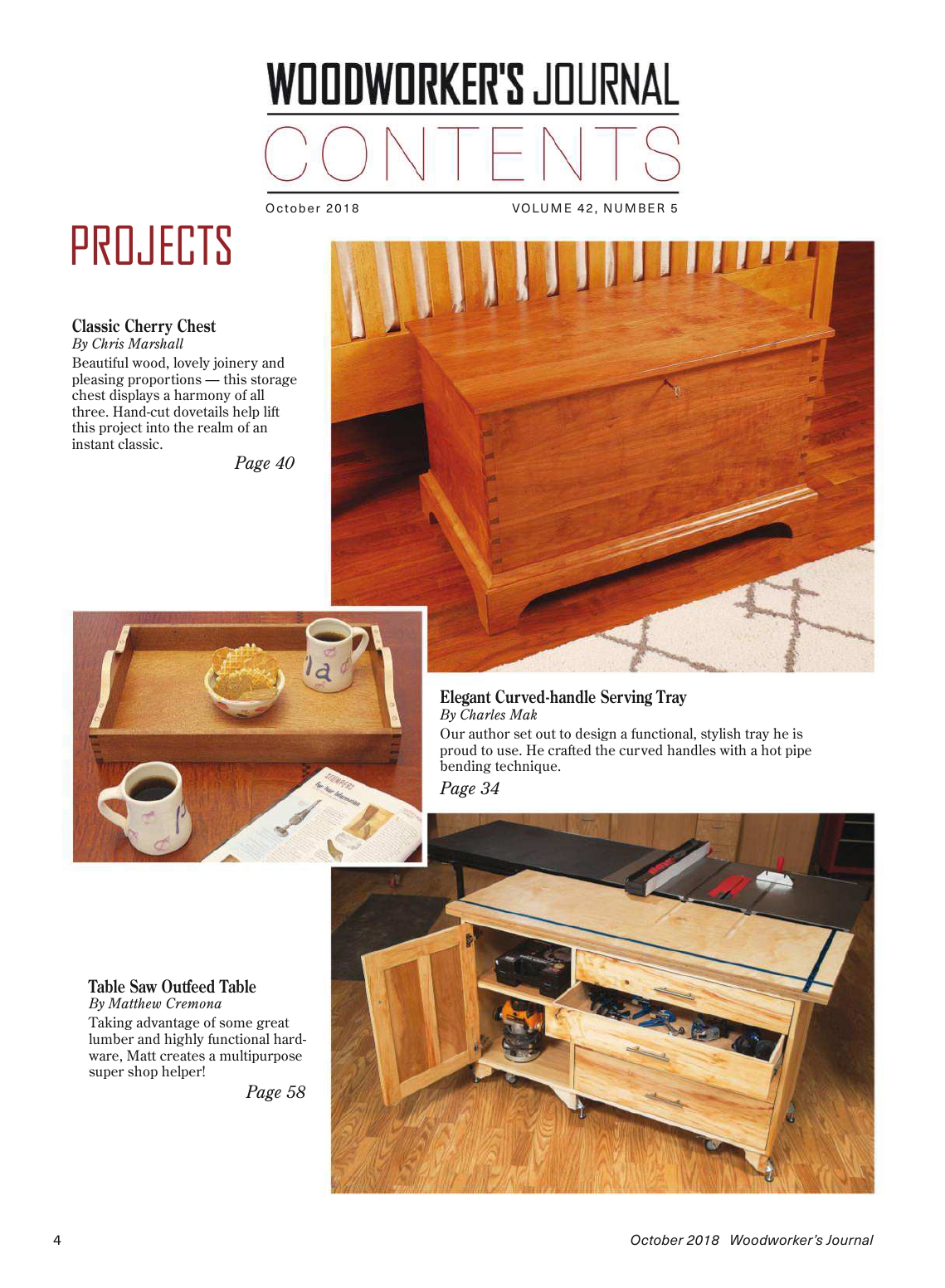 woodworker journal 2018年第5期