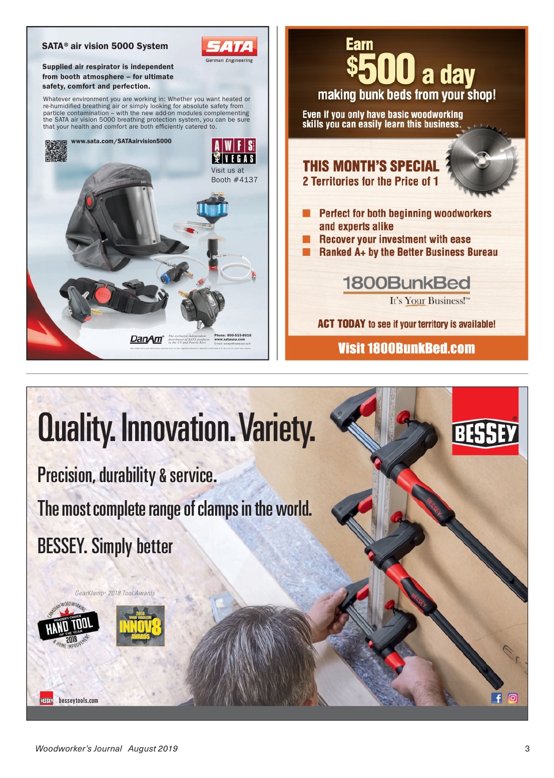 woodworker journal 2019年第4期