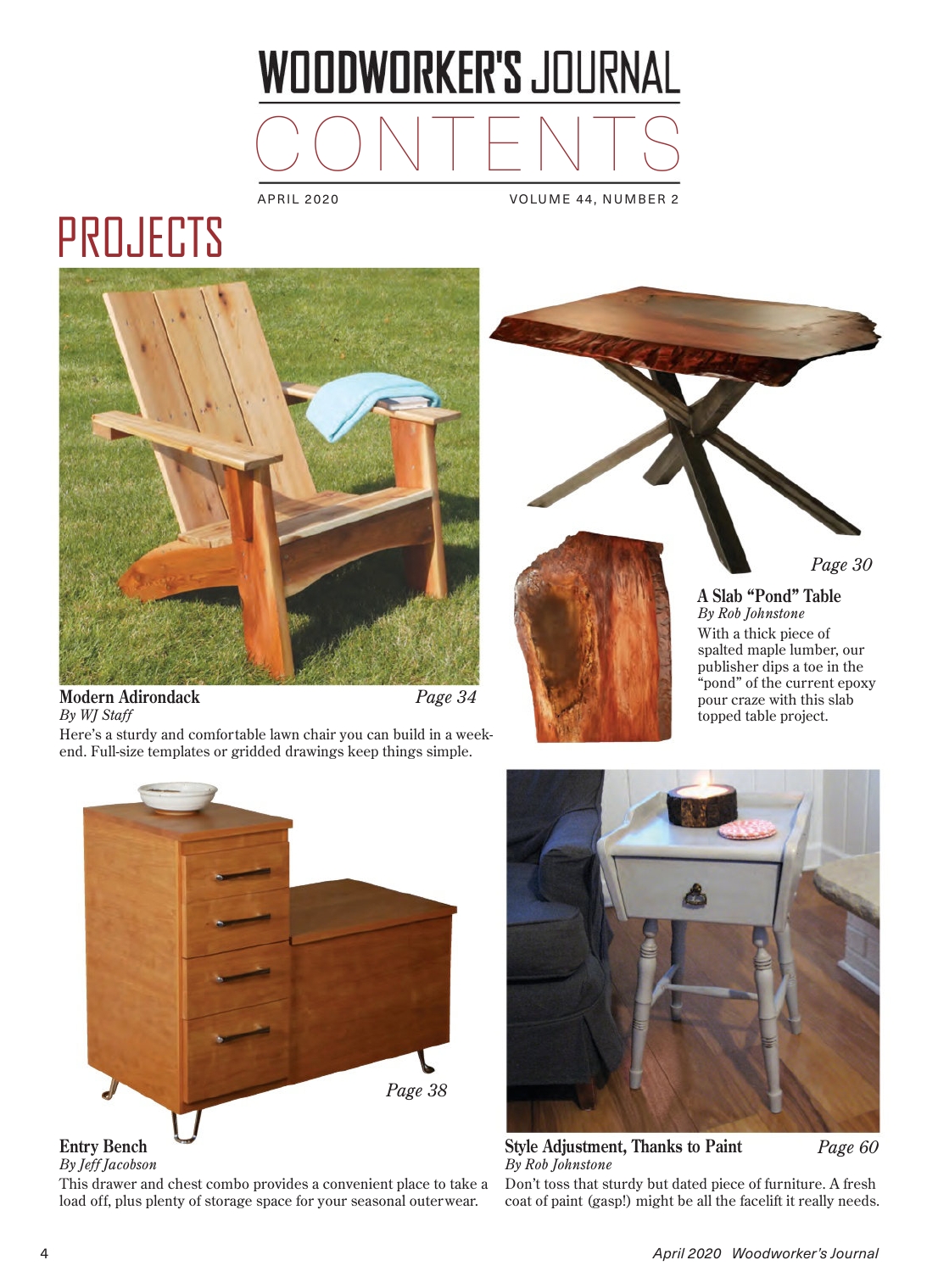 woodworker journal 2020年第2期