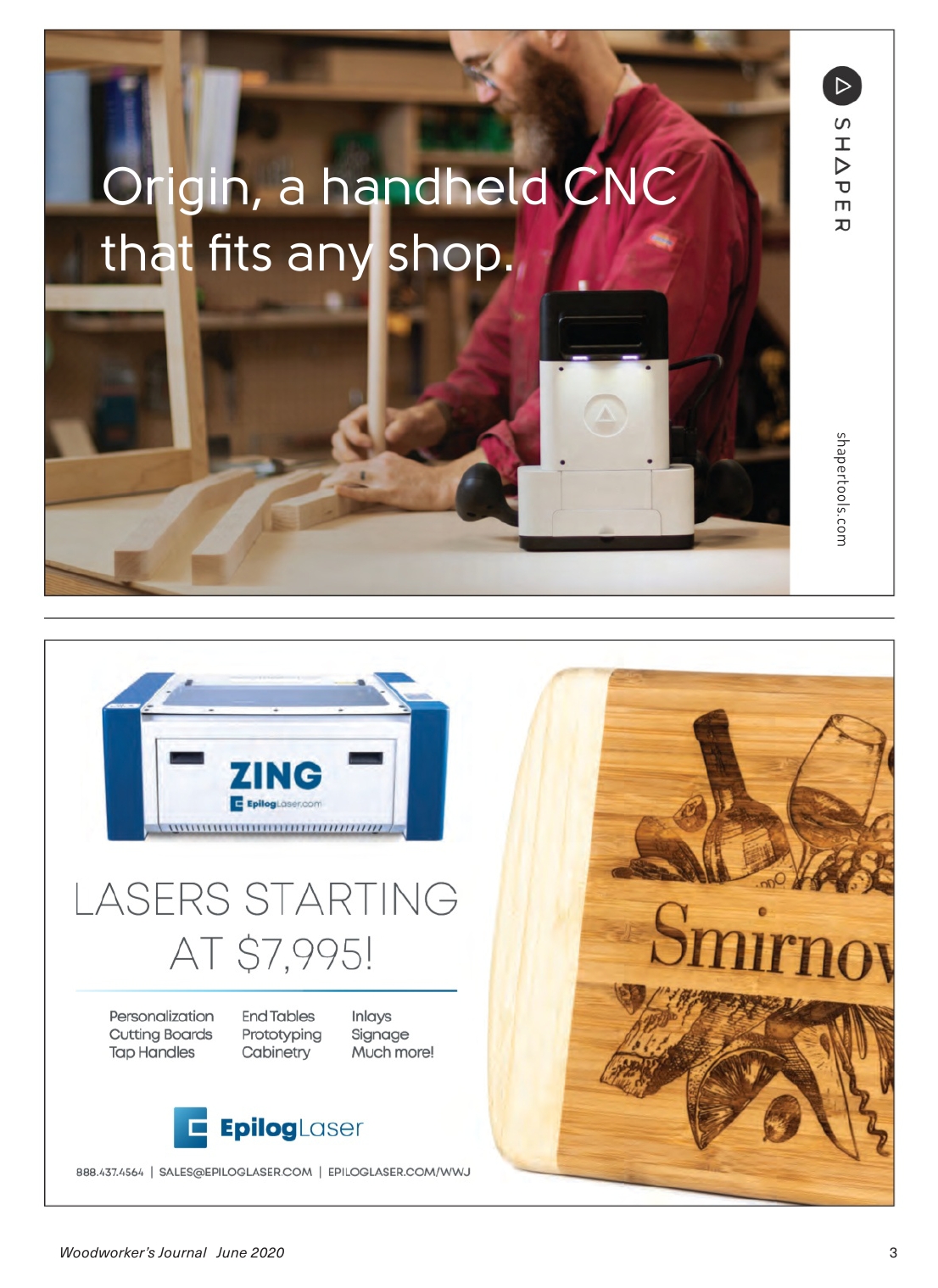 woodworker journal 2020年第3期