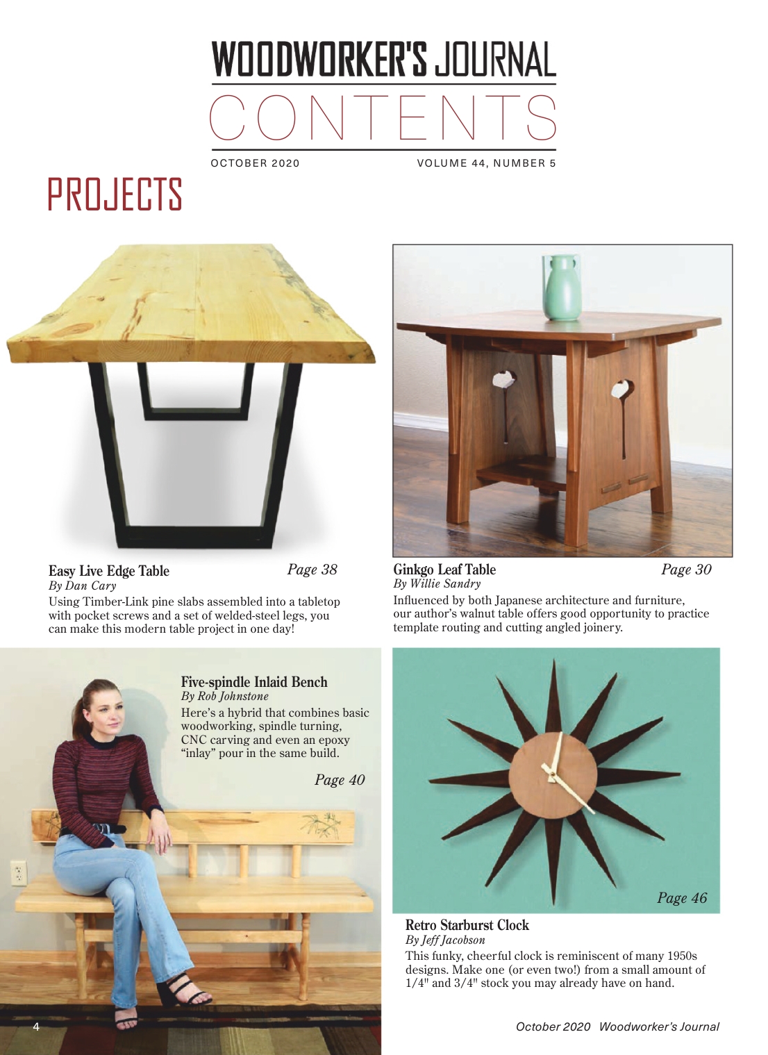 woodworker journal 2020年第5期