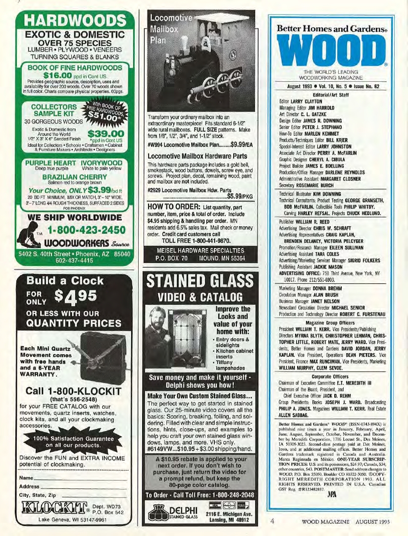 wood magazine第62期