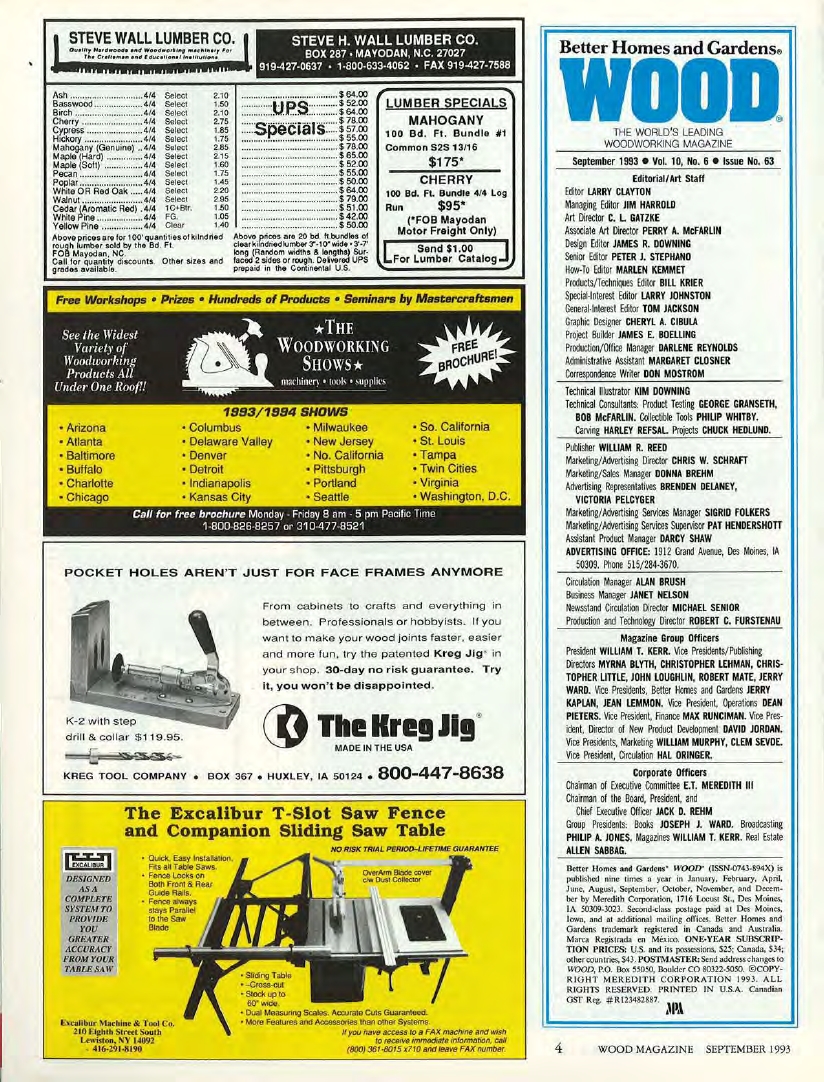 wood magazine第63期