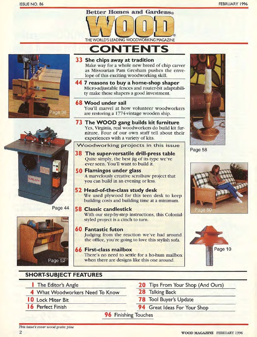 wood magazine第86期