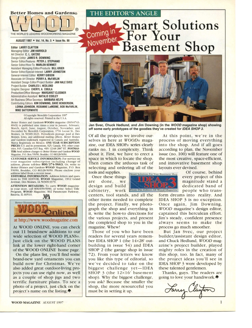 wood magazine第98期