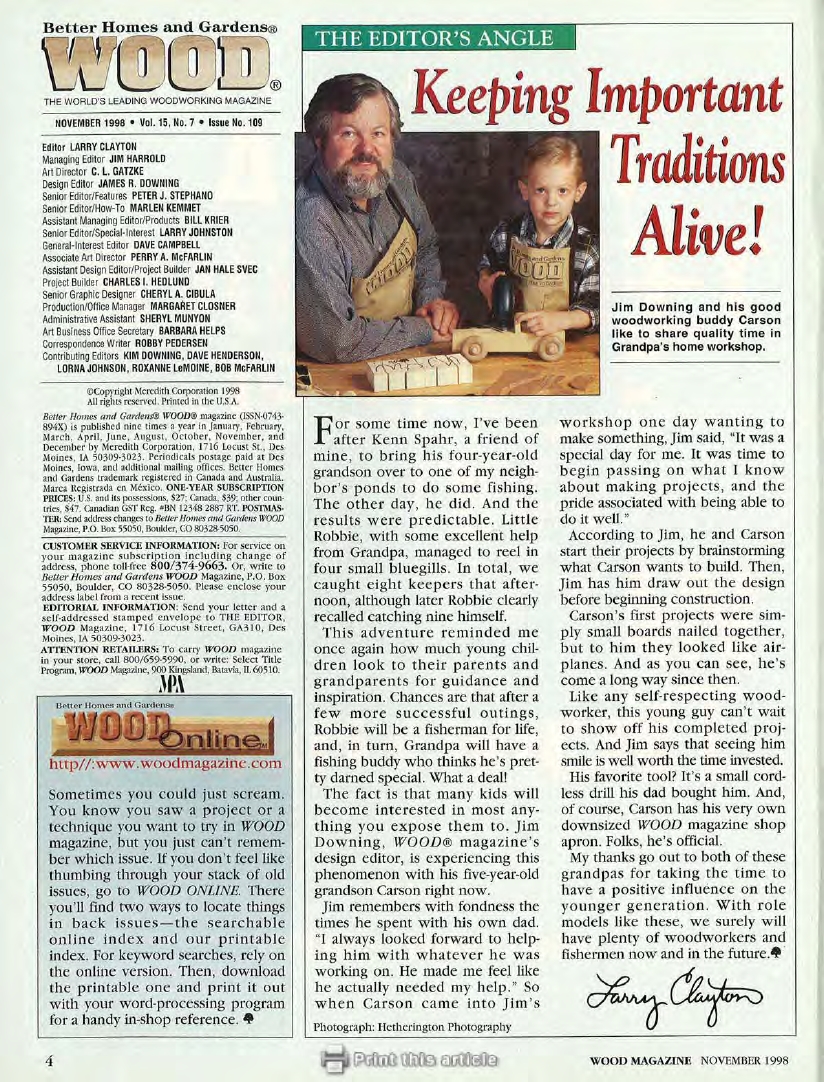 wood magazine第109期