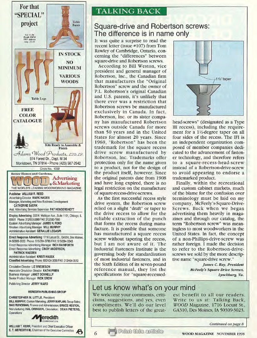 wood magazine第109期