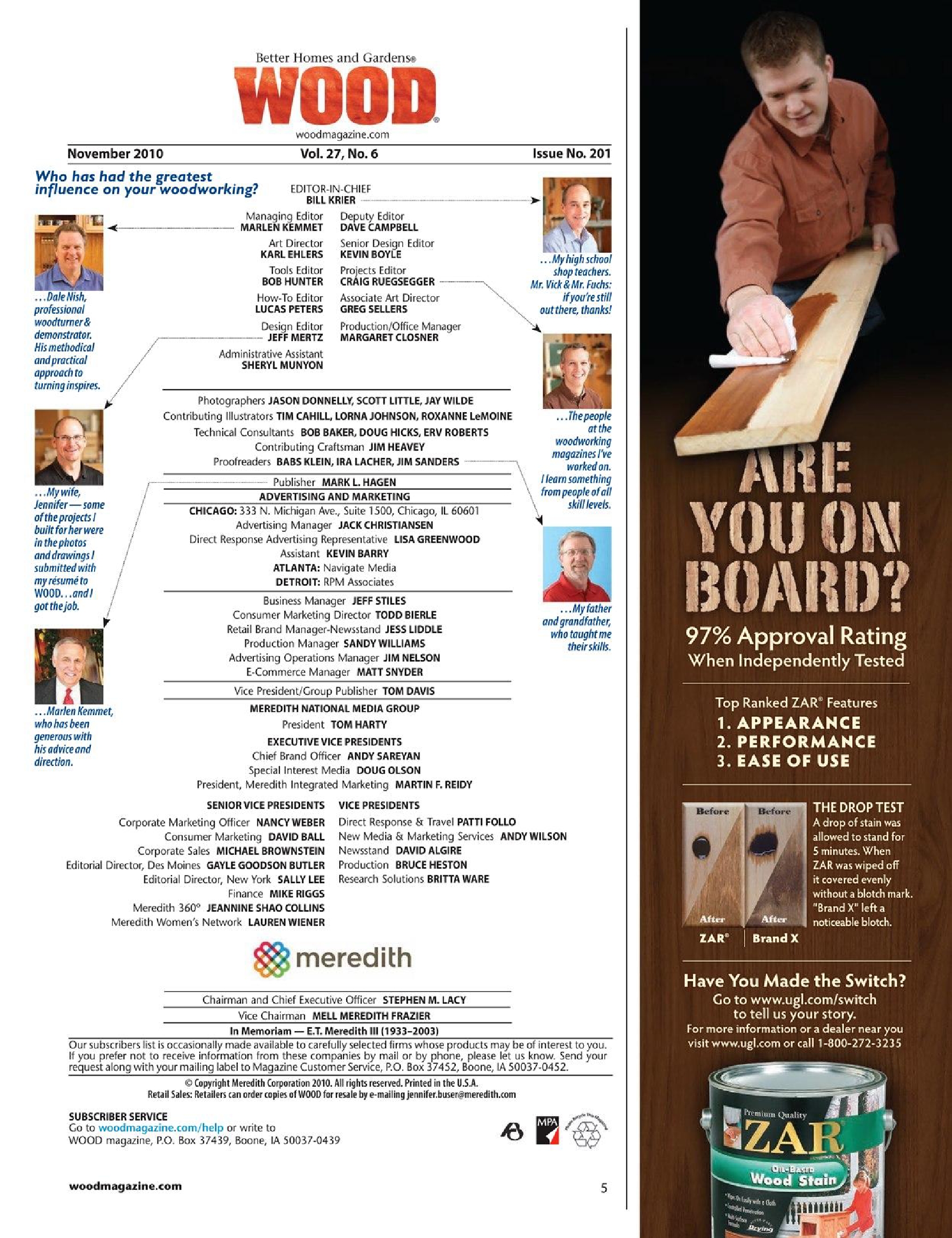 wood magazine第201期