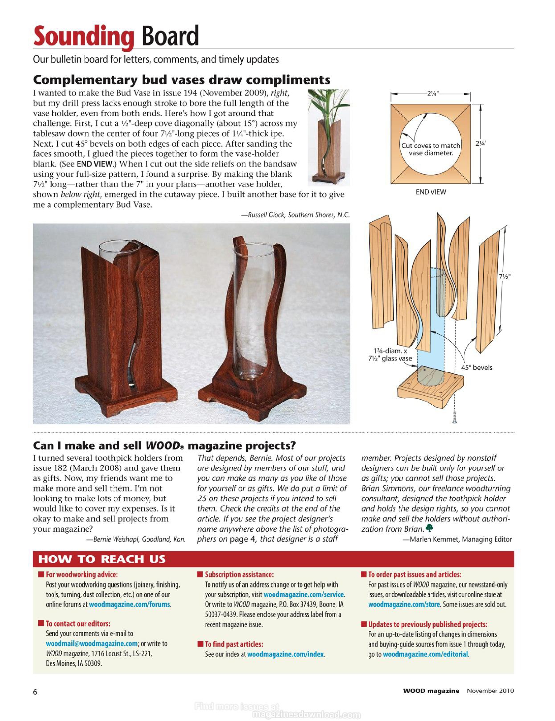 wood magazine第201期