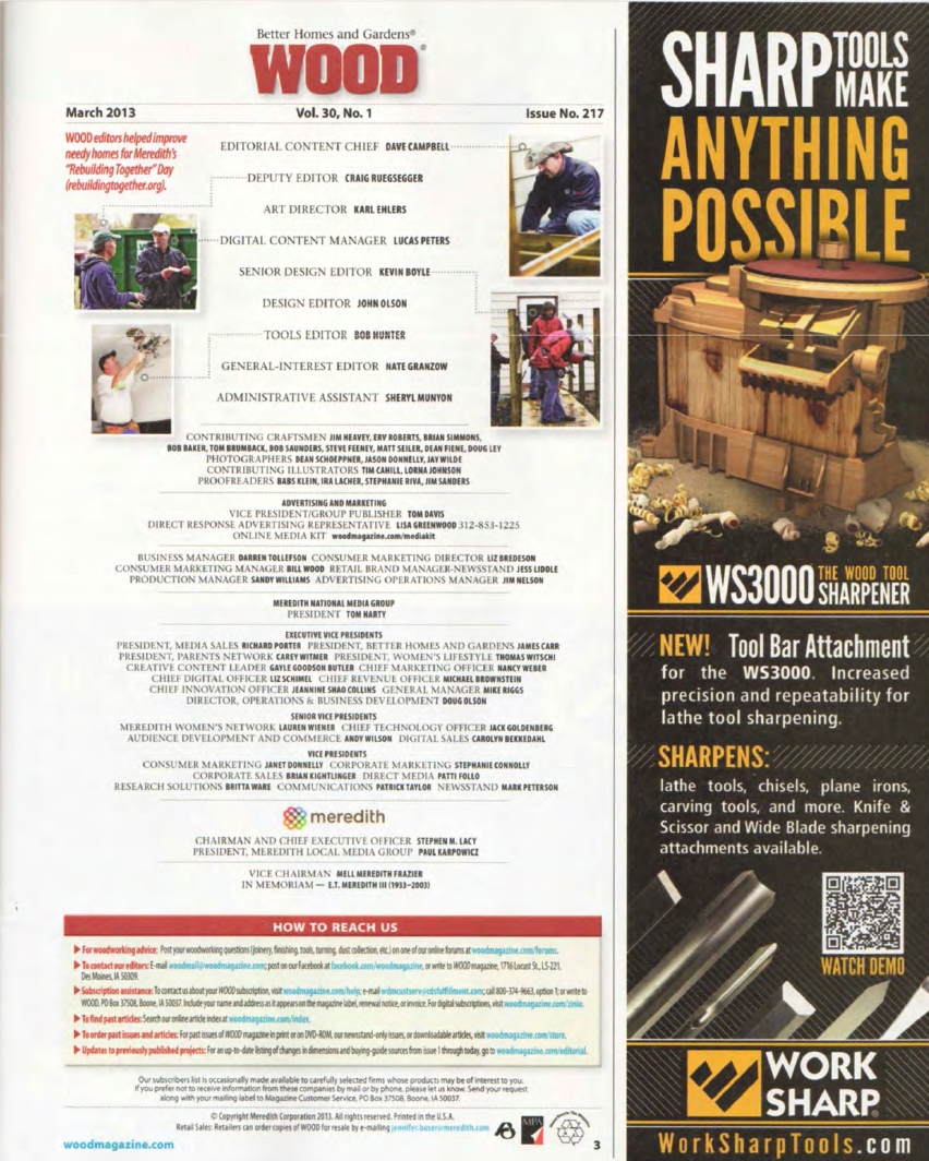 wood magazine第217期