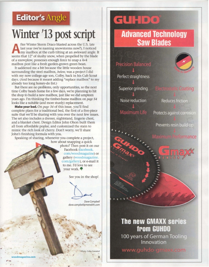 wood magazine第218期