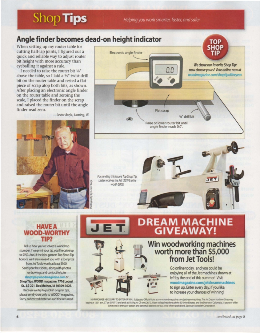 wood magazine第218期