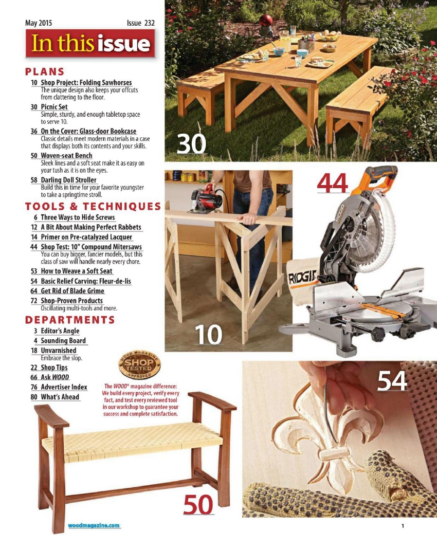 wood magazine第232期