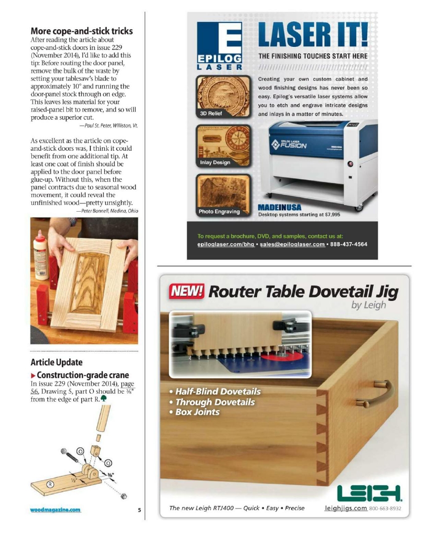 wood magazine第232期