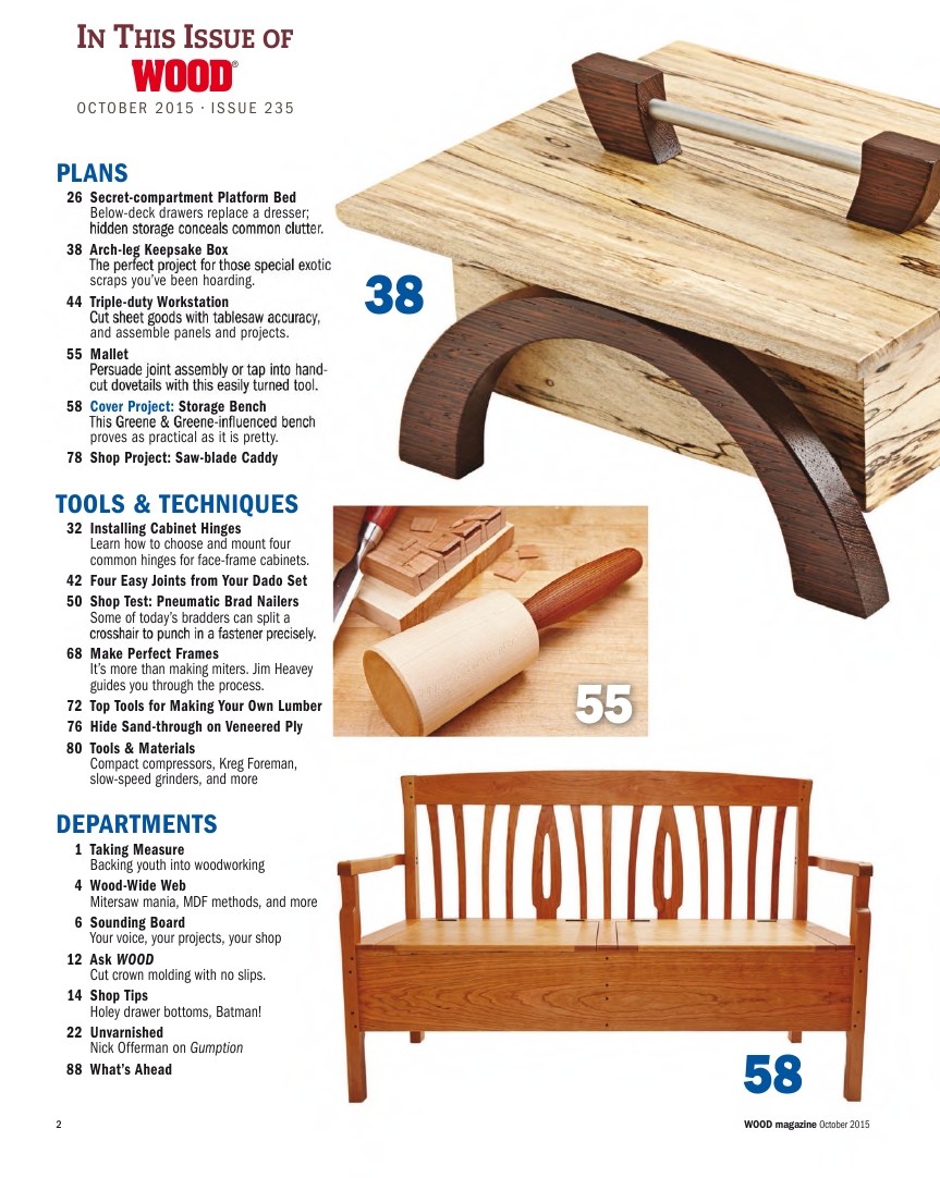 wood magazine第235期