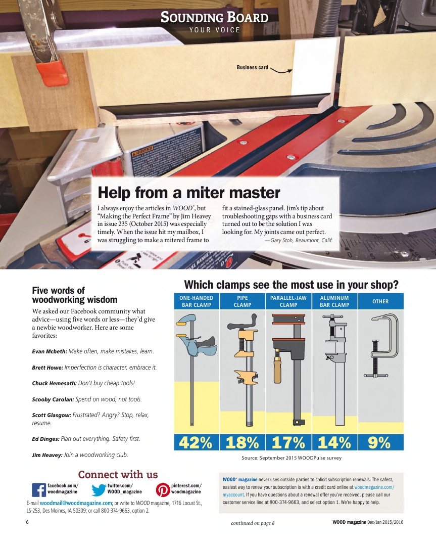 wood magazine第237期