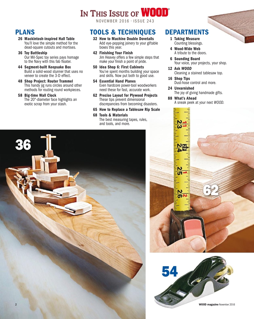 wood magazine第243期