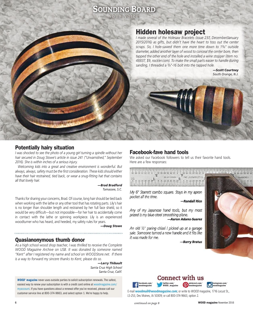 wood magazine第243期