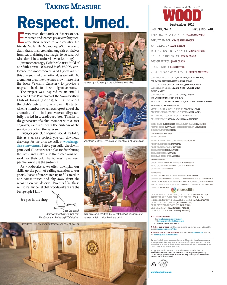 wood magazine第248期