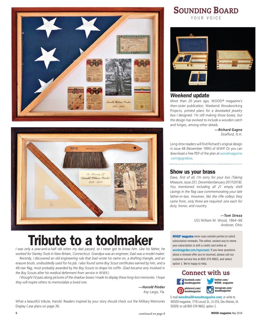 wood magazine第253期