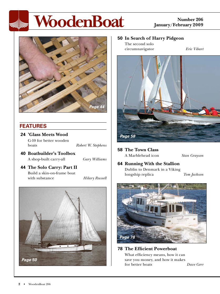 woodenboat第206期