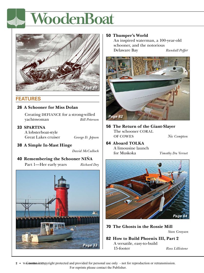 woodenboat第237期