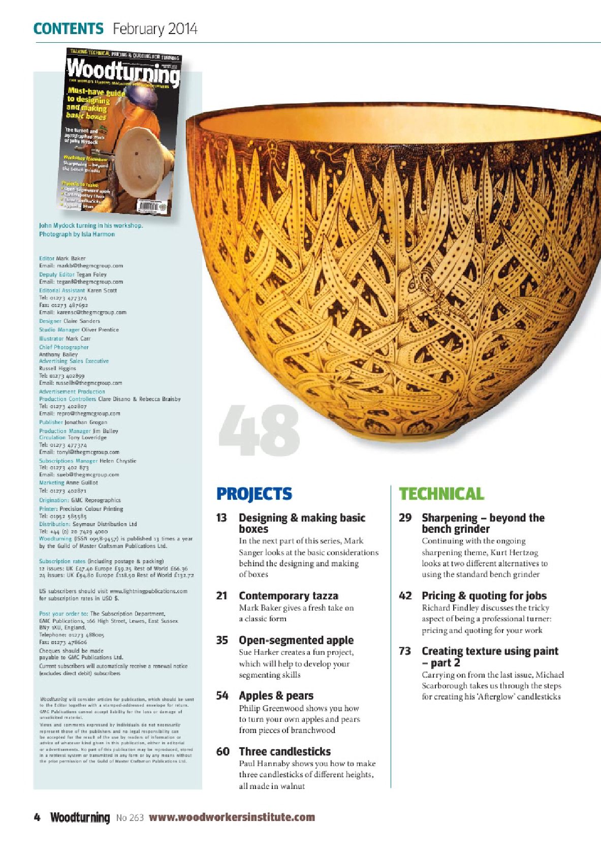 woodturning第263期