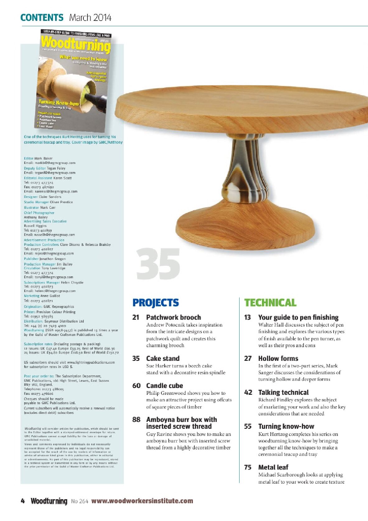 woodturning第264期