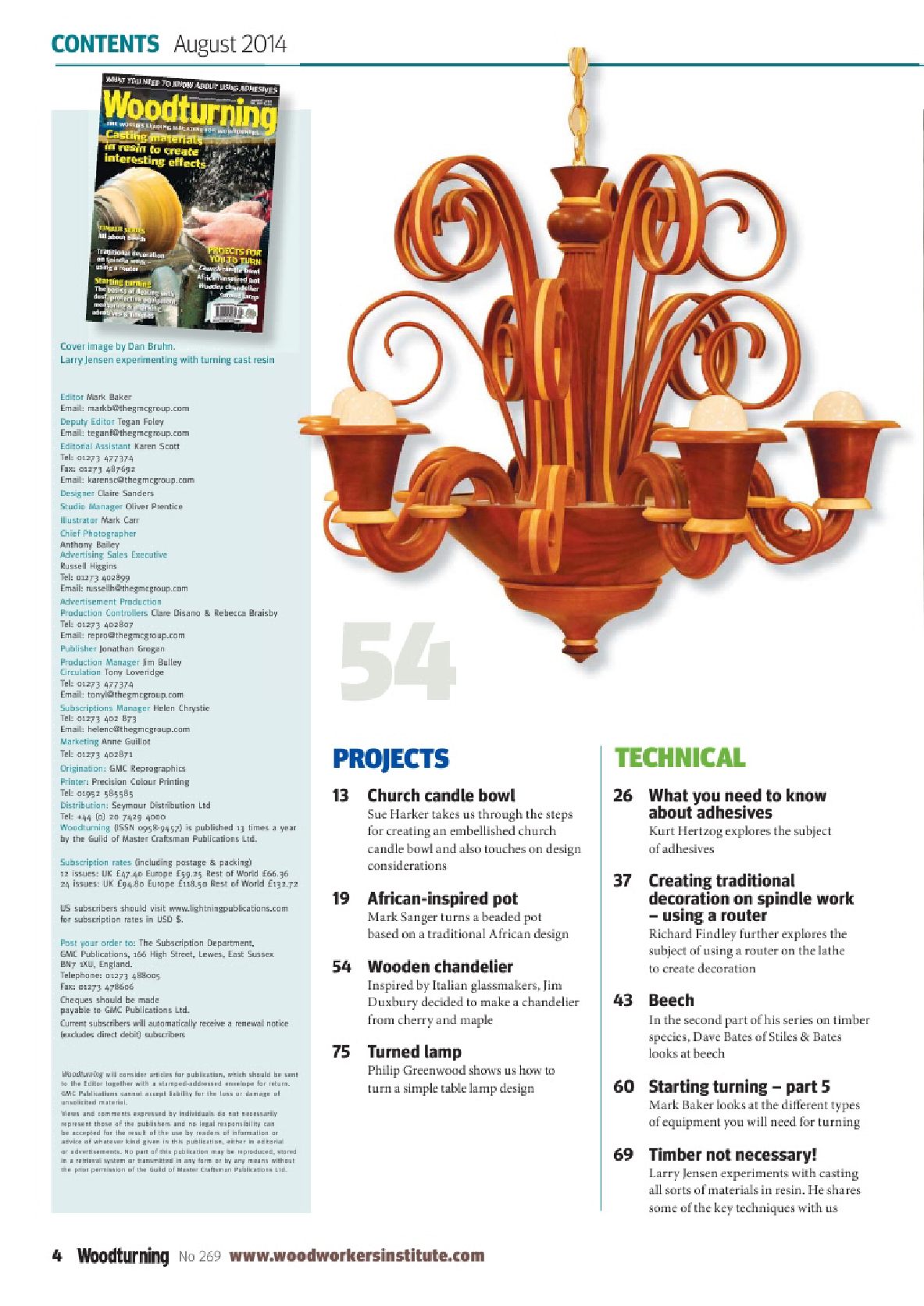 woodturning第269期